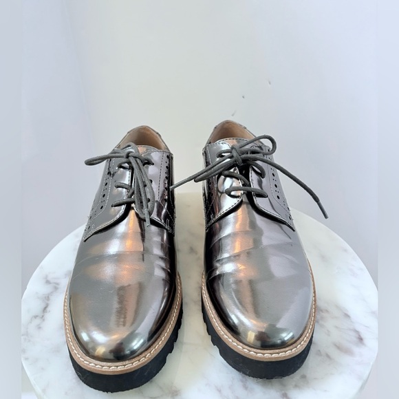 Franco Sarto Metallic Oxford Lace-Up Shoes Women’s Size 6.5M - Picture 14 of 14